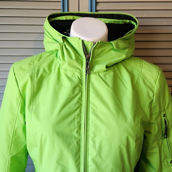 Vintage Skea Bright Green Winter Jacket - Picture 3 of 16